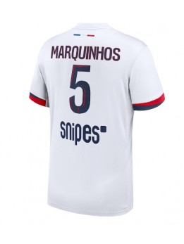 Muži Futbalové oblečenie Paris Saint-Germain Marquinhos #5 2025-26 Krátky Rukáv - Preč